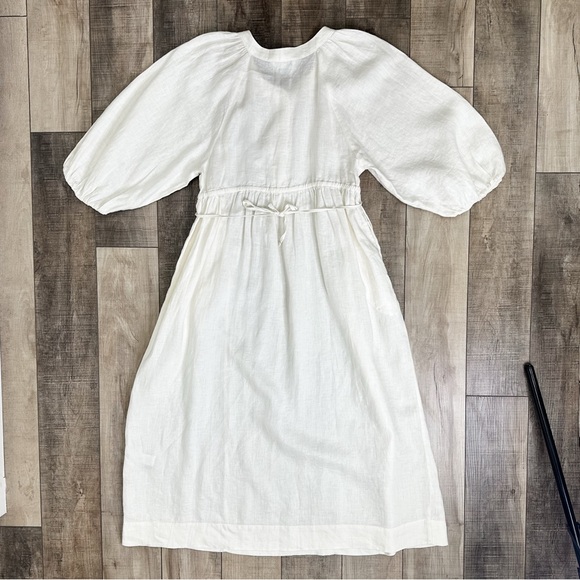 Zara White Midi Dress - Picture 2 of 8